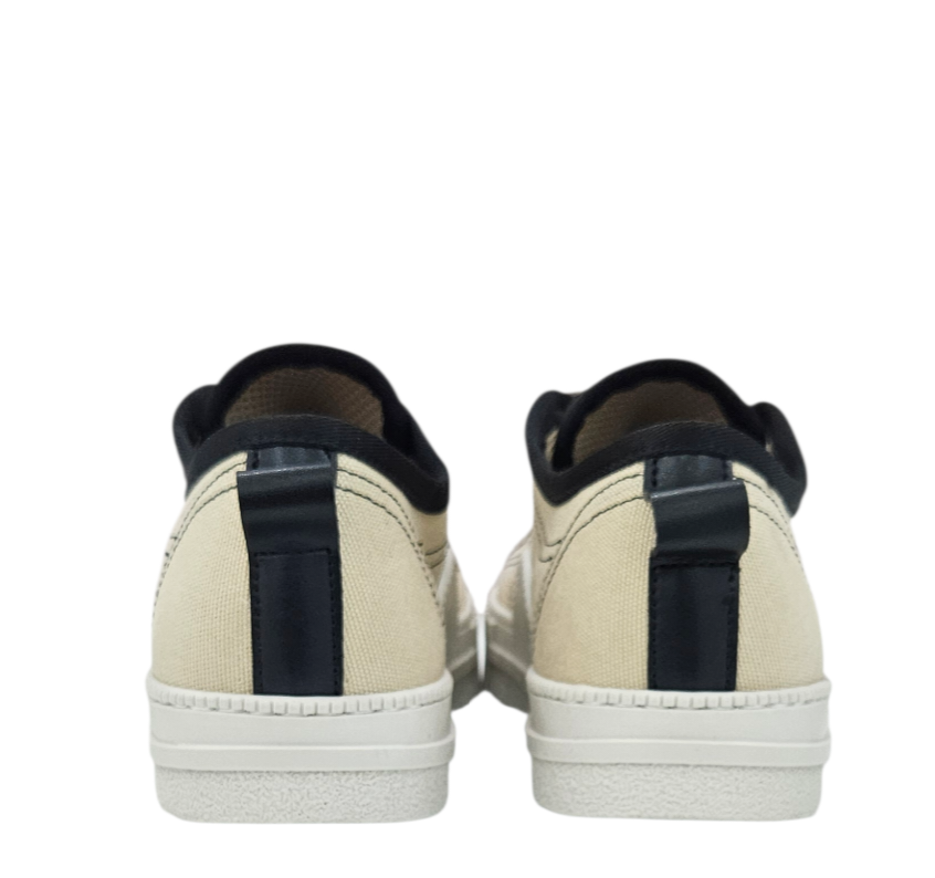 YOUCAUGHT BASSO CANVAS BEIGE - Scarpe - F09