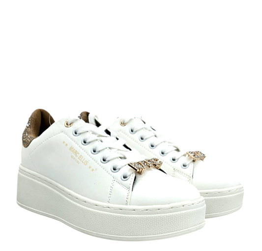 MAKI 305 WHITE BLACK - Scarpe - MARC ELLIS