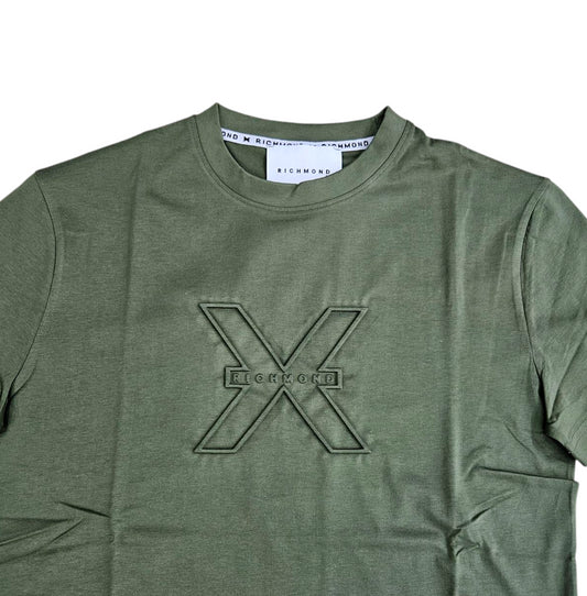 UMP25149TS SDL GREEN MILITARY - SHIRT - John Richmond
