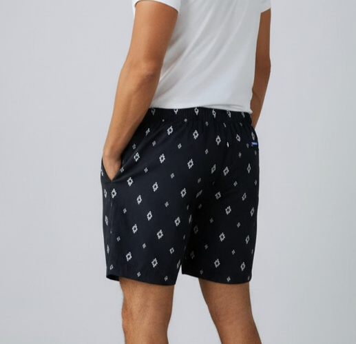 COMAS260633 BLACK WHITE - costumi - MARCELLO BURLON COUNTRY OF MILANO