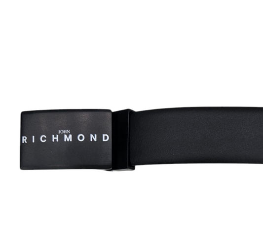JR C67 BELT BLACK BLACK - CINTURA - John Richmond