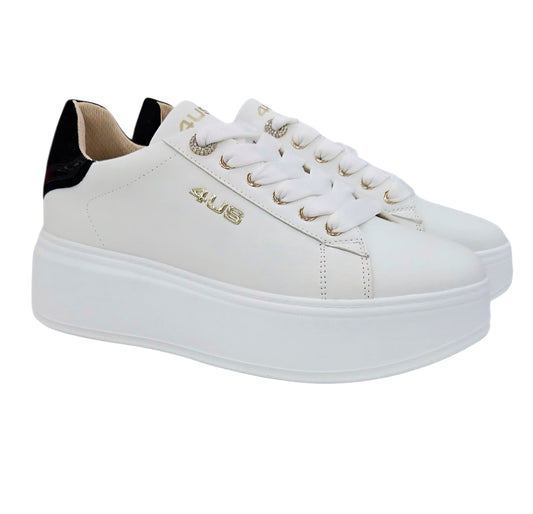sneakers donna 4us paciotti 4BX256 WHITE
