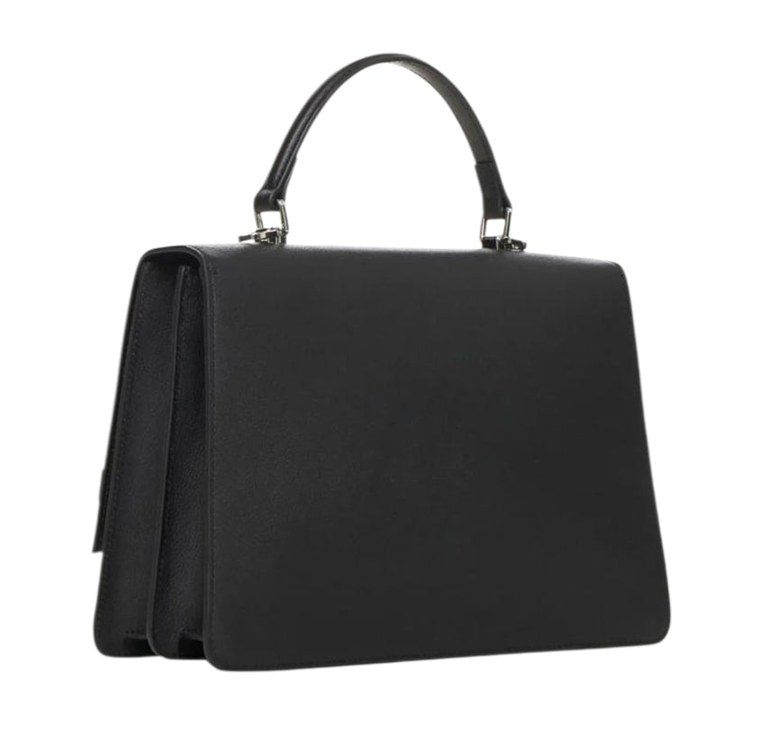 HANDBAG RWA25350BO 9L BLACK SILVER - ZAINO - John Richmond