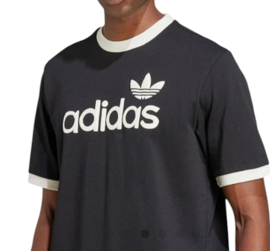 JC8372 SIMPLE TEE BLACK NOIR - SHIRT - adidas