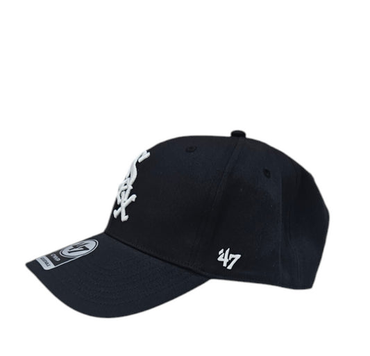 47 B RAC06CTP BKA CHICAGO WHITE SOX BLACK - BERRETTO - 47 BRAND