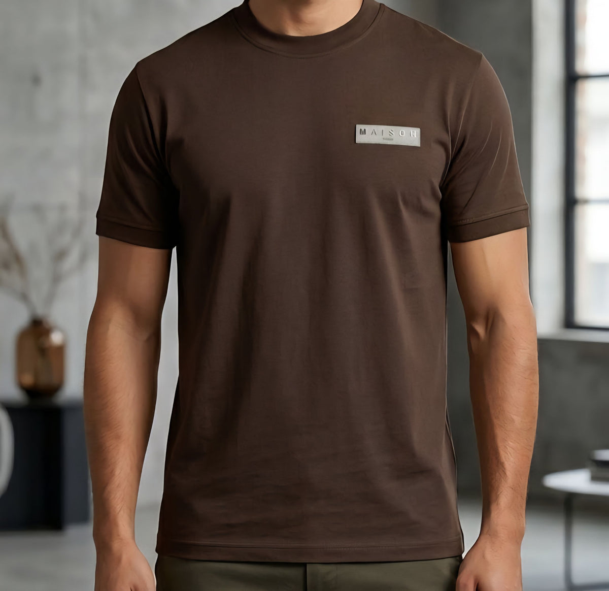SHIRT Uomo M9P M9M3009 MARRONE