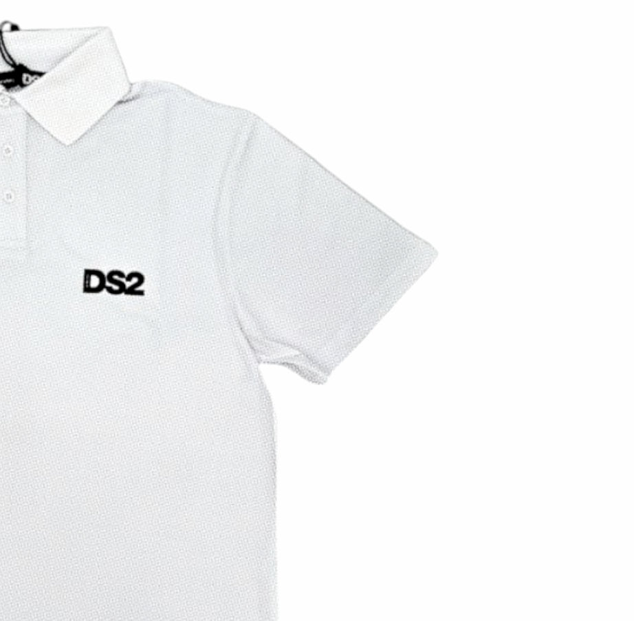 SS25266 BIANCO - POLO - DROPSEASON2