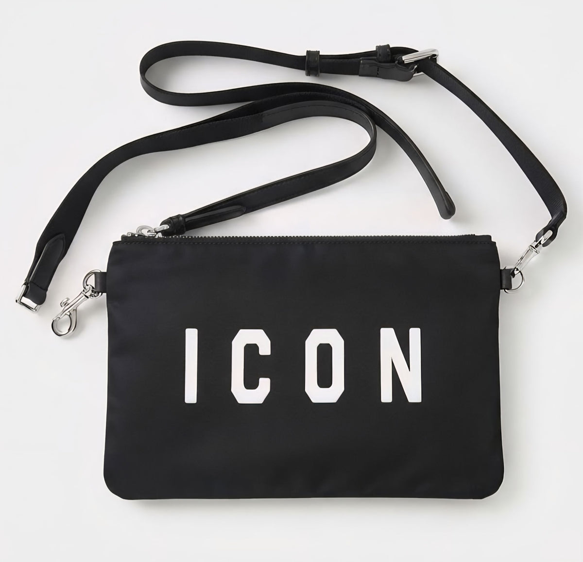 POCHETTE UNISEX ICON ICBE34AS28 NEON BLACK