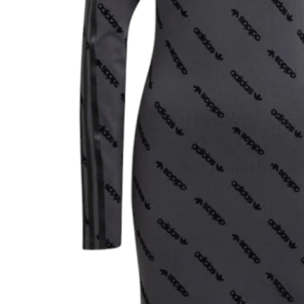 JE8358 BODYCON DRESS CARBON - VESTITINO - adidas