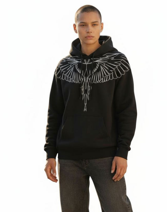 F5CAMAHS002 HOODIE MAN BLACK - Tute - MARCELLO BURLON COUNTRY OF MILANO