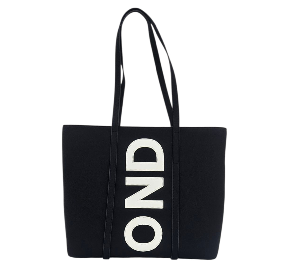 SHOPPING BAG RWA25208BO 9L BLACK WHITE - Borse - John Richmond