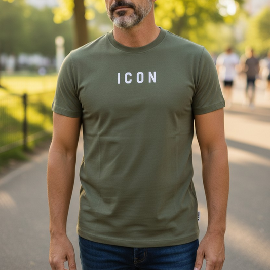 IUT002 GIROCOLLO LOGO PICCOLO CENTRALE VERDE 1 - T-Shirt e Polo - ICON