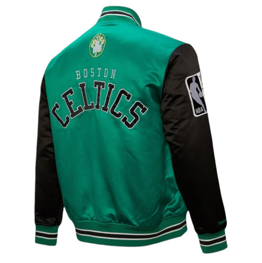 BOSTON CELTICS KELLY GREEN JK8453 BCEKYGN - GIUBBINO - MITCHELL & NESS