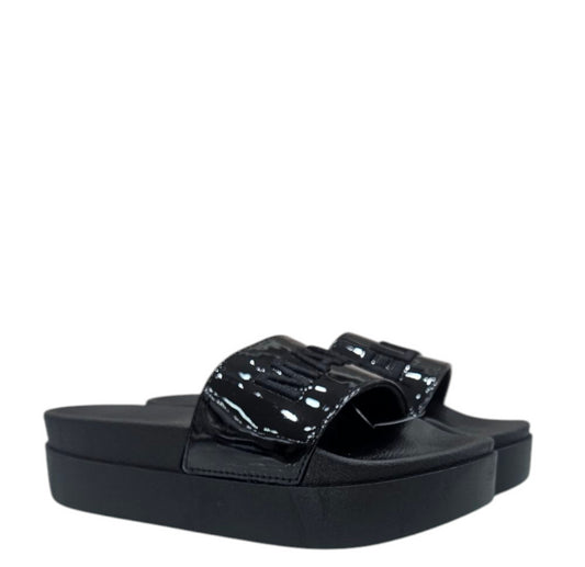 LENA 304 TOTAL BLACK - PANTOFOLA - MARC ELLIS