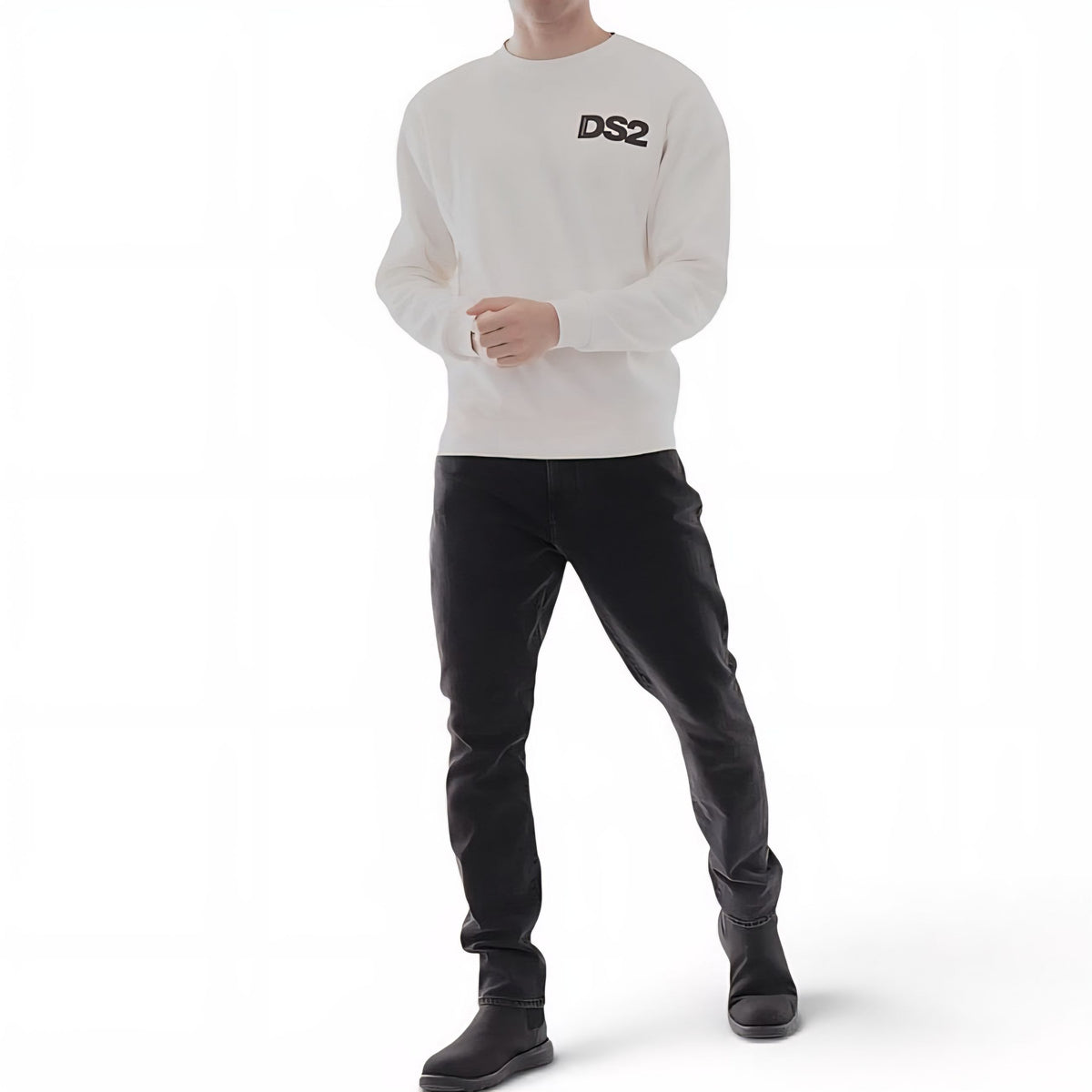 Felpe Uomo DROPSEASON2 F62A363 BIANCO