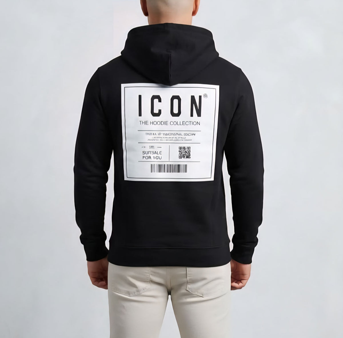 FELPA Uomo ICON IUF070 NERO