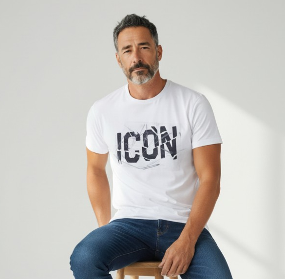 IUT030 BIANCO - T-Shirt e Polo - ICON