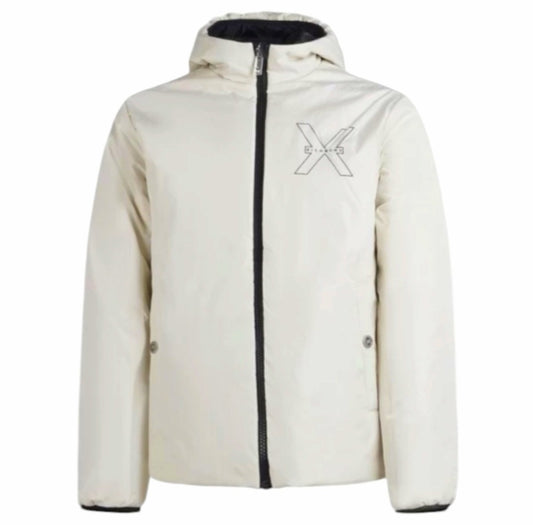 UMA24011GB S8 BLACK BONE WHITE - GIUBBINO - John Richmond