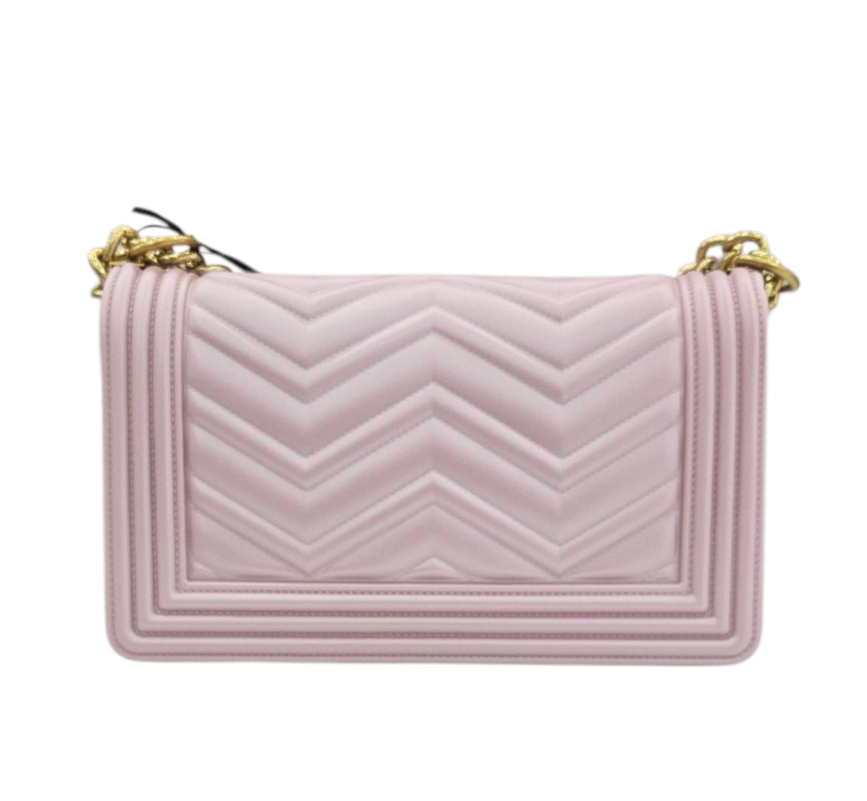 FLAT WAVE M MISTY ROSE LIGHT GOLD - BORSA - MARC ELLIS