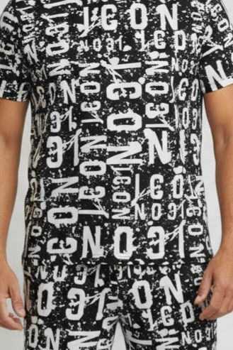 IUT018 BIANCO NERO - Completi - ICON