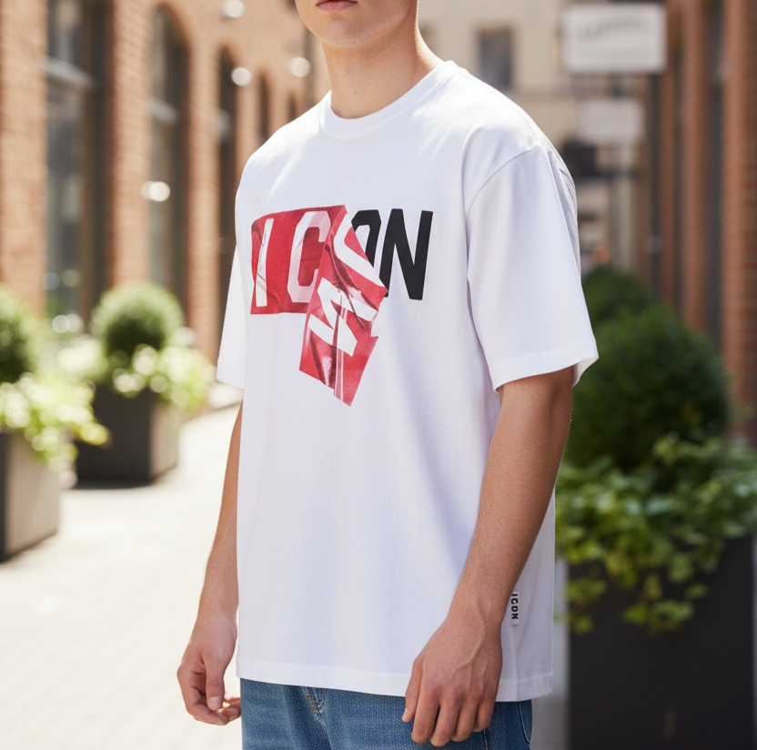 IUT012 BIANCO - T-Shirt e Polo - ICON