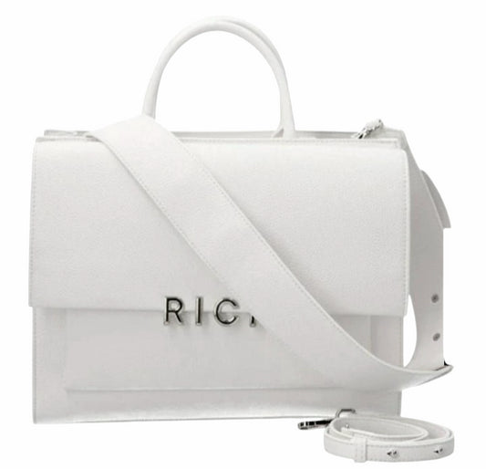 RWP25157BO WHITE SILVER TOTE BAG - BORSA - John Richmond