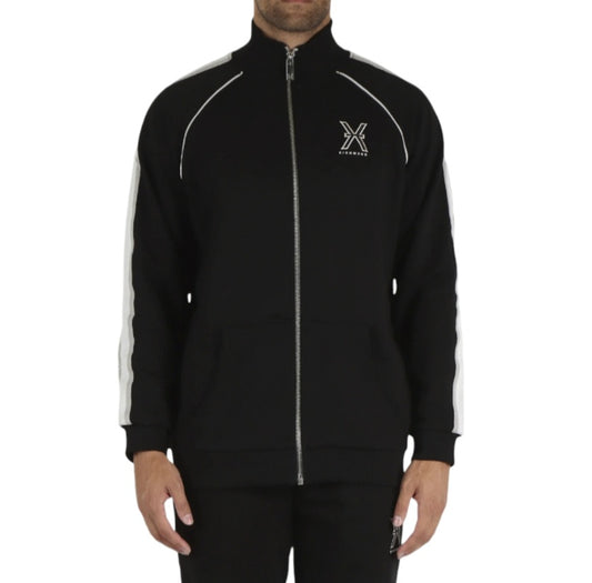 UMA24004FEOF BLACK SWEATSHIRT ZIP BONGI - FELPA - John Richmond