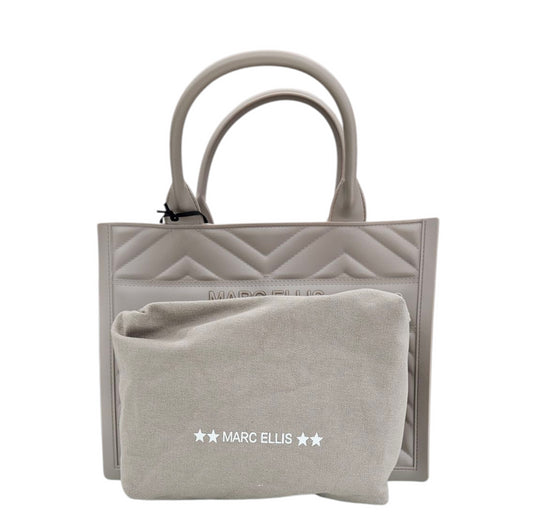 FLAT BUBY WAVE M SHADOW GREY SILVER - BORSA - MARC ELLIS