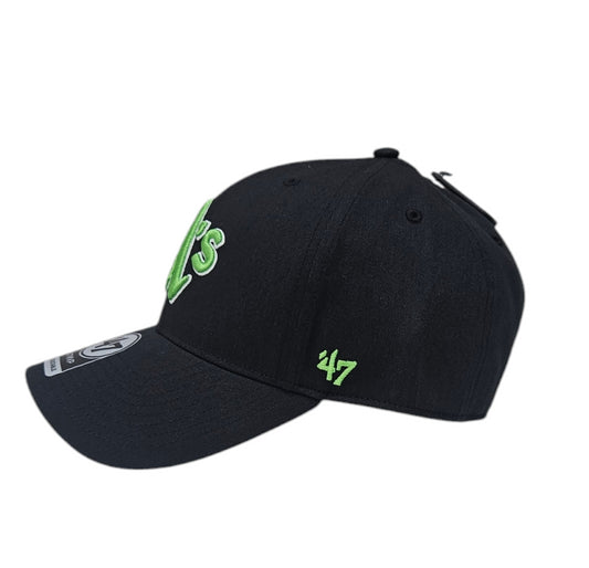 47 B FRFSP18CTP BK OAKLAND ATHLETICS BLACK - BERRETTO - 47 BRAND