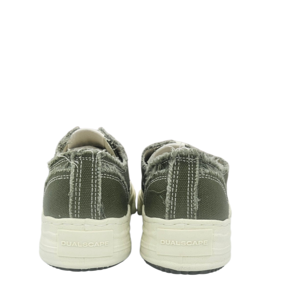 DC S104 GREEN MILITAR - Scarpe - DUALSCAPE