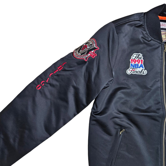 OJZP5827 CBUYYPPPBLCK - GIUBBINO - MITCHELL & NESS