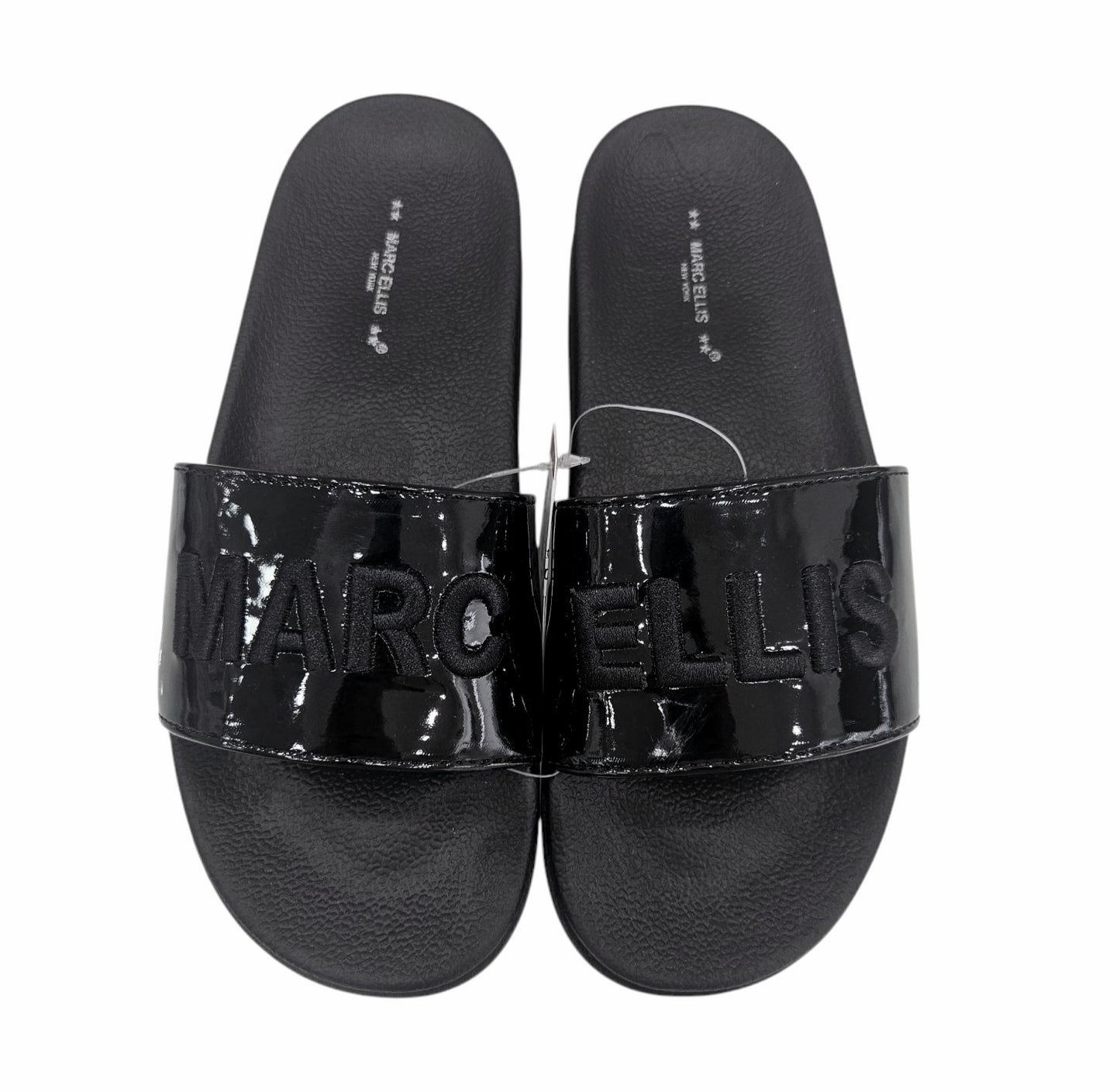 LENA 304 TOTAL BLACK - PANTOFOLA - MARC ELLIS