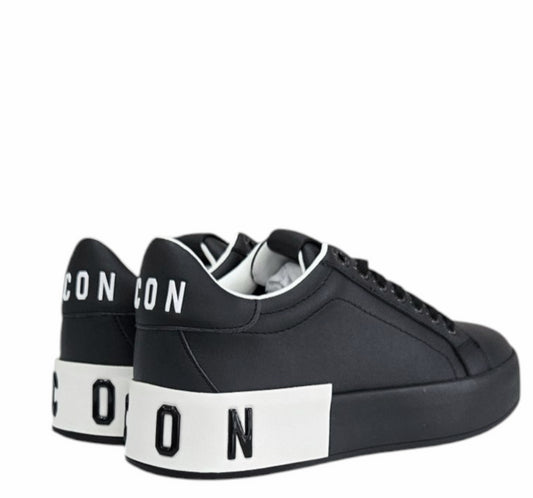 IC04750SD NERO BIANCO - Scarpe - ICON