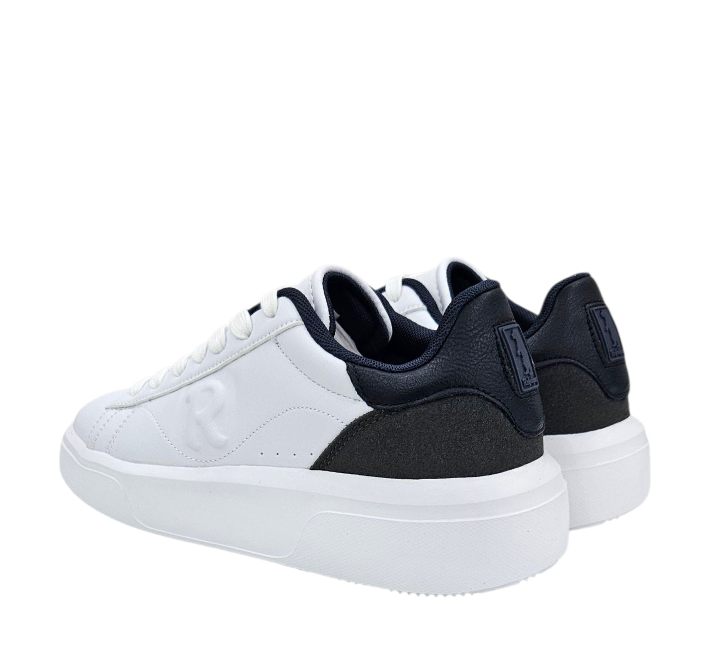 PATRICK7001 FW25 A WHITE GREY NAVY - Scarpe - Refrigue