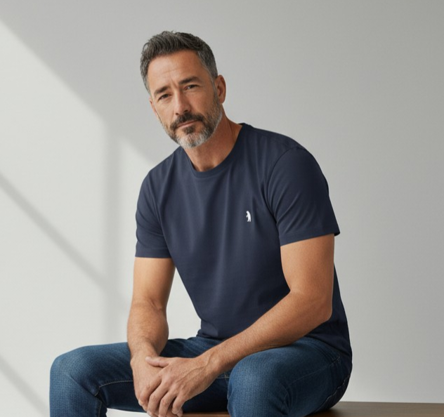 R4532M261 MARINE - T-Shirt e Polo - Refrigue