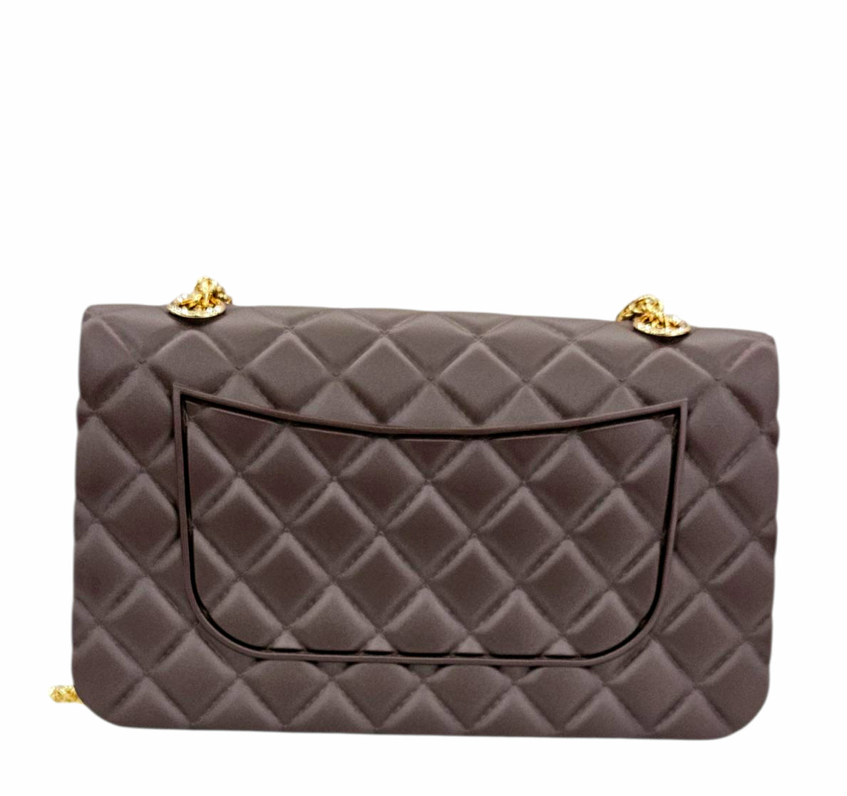 FLAT FALCON M SHOULDER BAG COCOA LIGHT GOLD - BORSA - MARC ELLIS