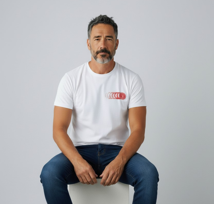 LOGO SFUMATO BIANCO - SHIRT - G2 FIRENZE