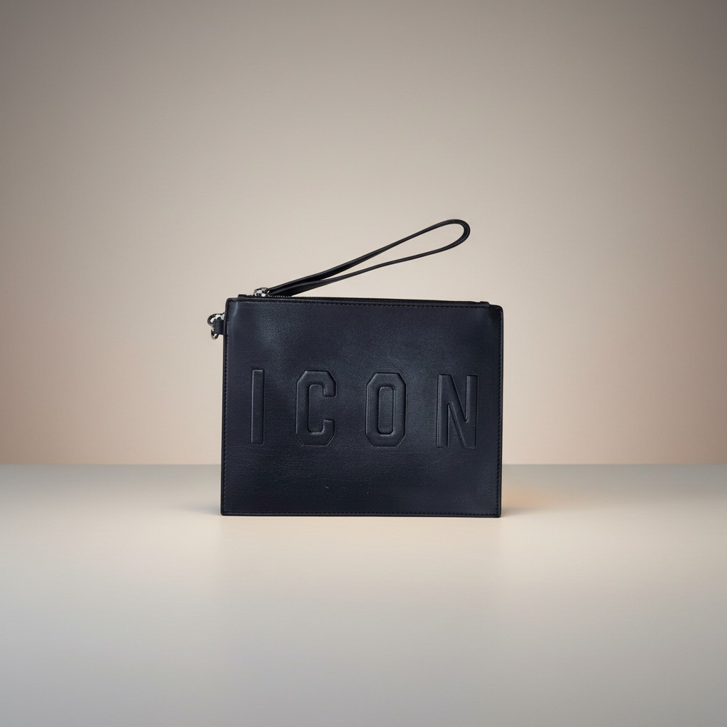 ICBU04A07 NERO - POCHETTE - ICON