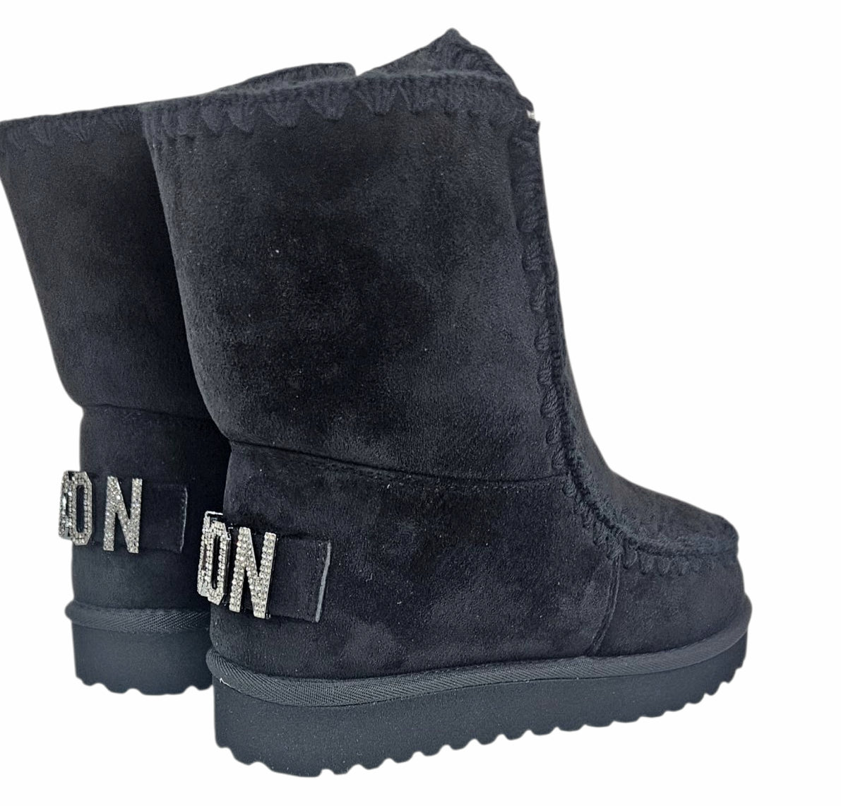 IC04412SD NERO CAMOSCIO - Scarpe - ICON