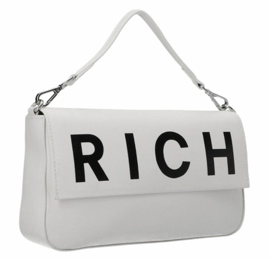 RWA24138BOHLL WHITE BLK SHOULDER BAG MELHAM - BORSA - John Richmond