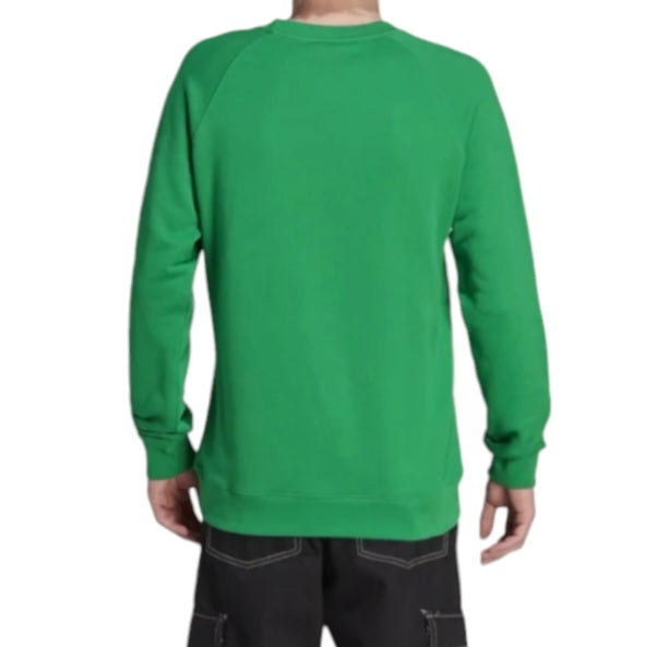 IM4503 TREFOIL CREW GREEN VERT - FELPA - adidas