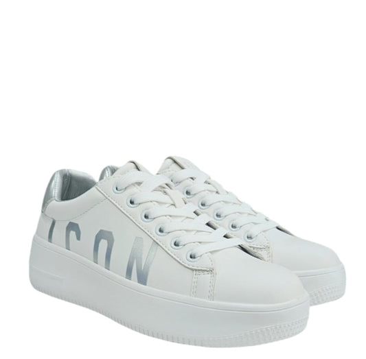 IC948107SD WHITE SILVER - Scarpe - ICON