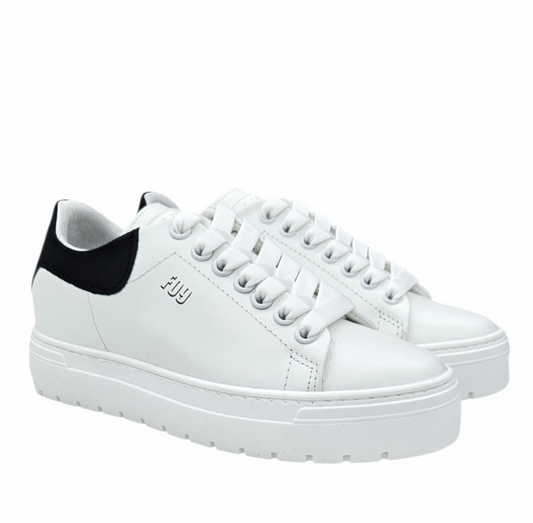 600BAYL VITELLO GOMMATO BIANCO NERO - Scarpe - F09