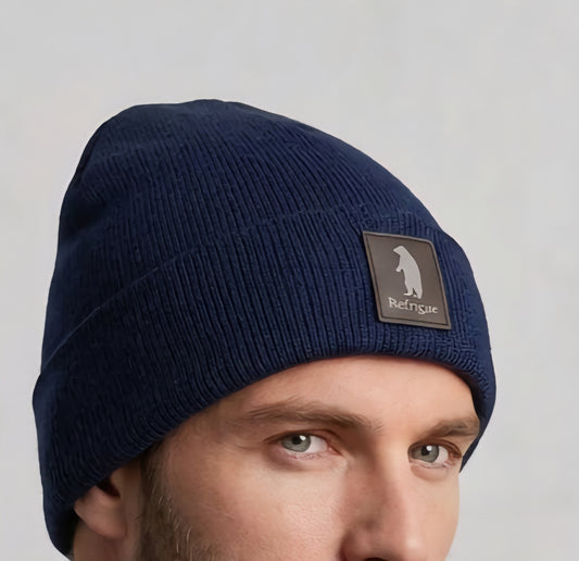 Cappelli Uomo Refrigue R8511U262 BEANIE ICON NAVY