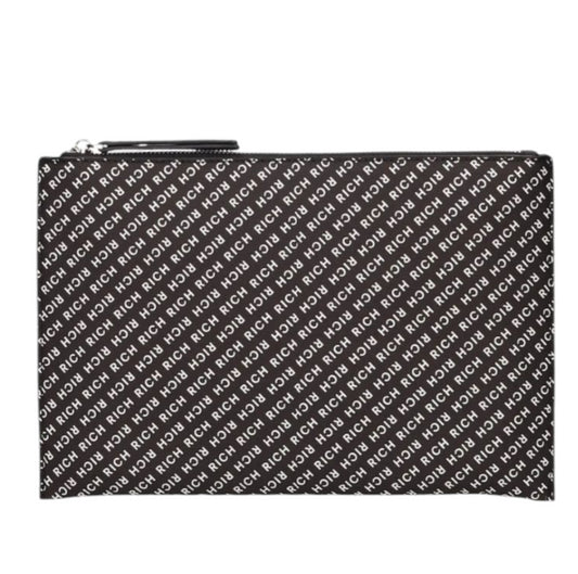RWP25056BO 9L BLACK WHITE - POCHETTE - John Richmond
