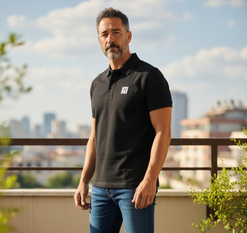 UMP26036PO GKF BLACK - T-Shirt e Polo - John Richmond