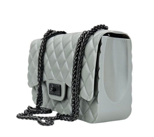 FLAT FALCON M SHOULDER BAG GREY BLOCK BRUSH CDF - BORSA - MARC ELLIS