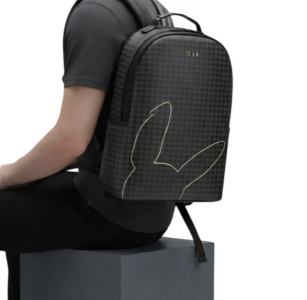 ZAINO Uomo ICON ICBU14A01 PHOENIX NERO