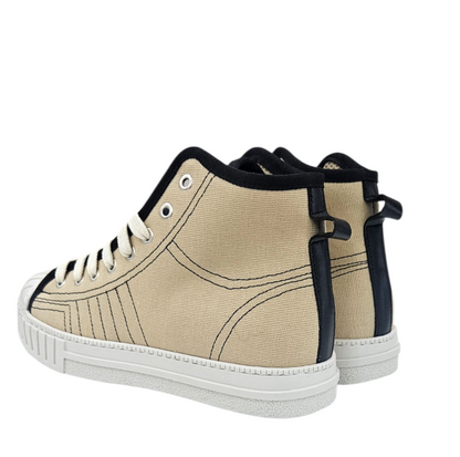 YOUCAUGHT  ALTO CANVAS BEIGE - Scarpe - F09