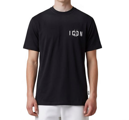T-Shirt e Polo Uomo ICON IUT045 NERO